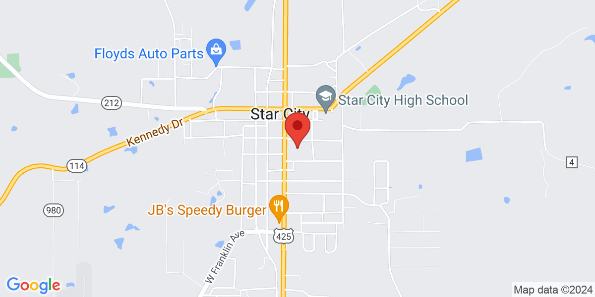 Map of Star City Branch Library